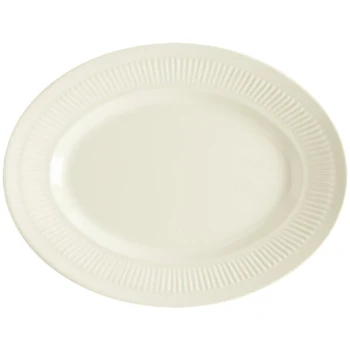 GET EP-12-P Princeware 11 3/4" Oval Platter - 24/Case