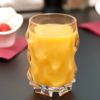 GET SW-1448-1-CL L7 5 oz. SAN Plastic Stackable Tasting / Dessert Glass - 24/Case