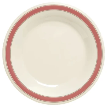 GET WP-12-OX Diamond Oxford 12" Wide Rim Plate - 12/Case