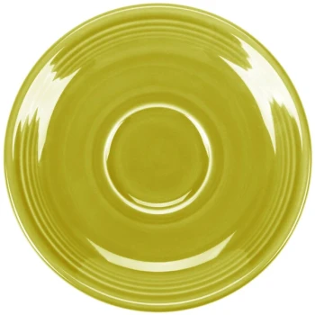 Fiesta® Dinnerware from Steelite International HL470332 Lemongrass 5 7/8" China Saucer - 12/Case