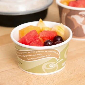 Eco-Products EP-BRSC12-EW Evolution World 12 oz. Soup / Hot & Cold Food Cup - 500/Case