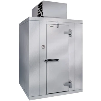 Kolpak QS6-0812-CT-T3 Polar Pak 8' x 12' x 6' Indoor Walk-In Cooler with Top Mounted Refrigeration - 208/230V - Right Hinged Door