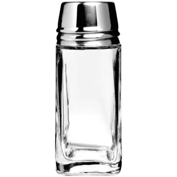 Anchor Hocking 80570 Continental 2 oz. Square Base Salt and Pepper Shaker   - 24/Case
