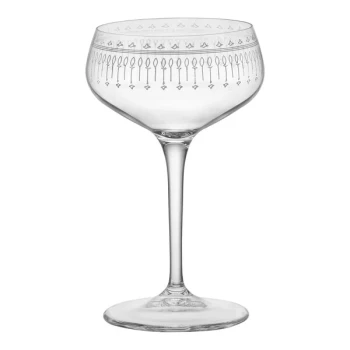 Bormioli Rocco Novecento Art Deco from Steelite International 8.5 oz. Coupe Glass - 6/Case