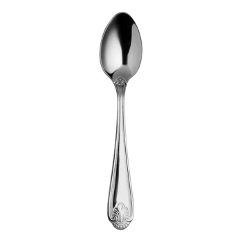 Varick Orleans from Steelite International 7 3/8" 18/0 Stainless Steel Heavy Weight Oval Bowl Soup / Dessert Spoon - 36/Case