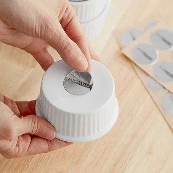 SilverSaver 3011-0440 Ramekin Label for Flatware Retrieval Lids - 100/Case