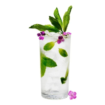 Tossware Reserve Go-To 14 oz. Customizable MS Plastic Highball Glass - 24/Case