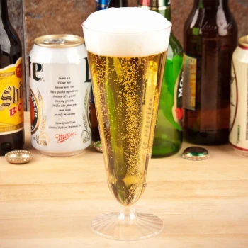 WNA Comet SW12 12 oz. 2-Piece Plastic Pilsner Cup - 250/Case