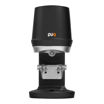 PUQpress Q1 58.3 mm Black Automatic Standalone Espresso Tamper - 110-240V