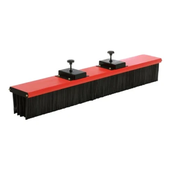 Vestil VSWP-60 60" Red / Black Forklift Mounted Brush Sweeper