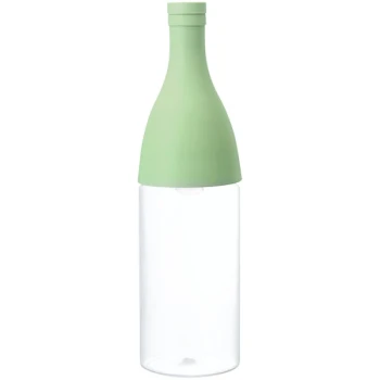 Hario Aisne Filter-in Bottle 27 oz. Green Glass Cold Brew Tea Infuser FIE-80-SG