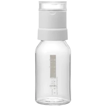 Hario 4 oz. Glass Sesame Spice Mill with White Top