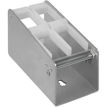 Heat Seal PS-2 Aluminum Label Dispenser - 2 Roll Capacity