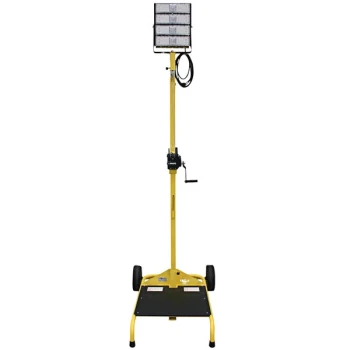 Lind Equipment LE980LED-CART-W LED Cart Light with 12' Mast & Winch - 200W, 30,000 Lumens