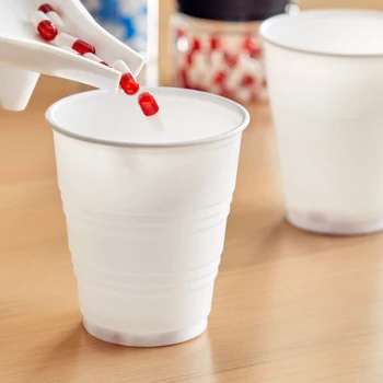 Solo 5 oz. White Plastic Refill Cup - 80/Pack