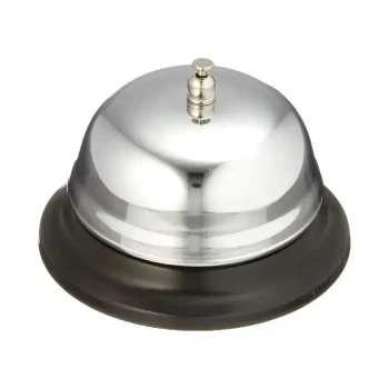 Lacor, Counter Call Bell, Stainless Steel, 10 cm Diameter