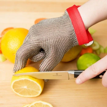 San Jamar MGA515M Stainless Steel Mesh Cut Resistant Glove - Medium