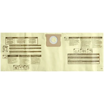 Shop-Vac 9067333 15 - 22 Gallon High-Efficiency Dry Collection Bags - 2/Pack