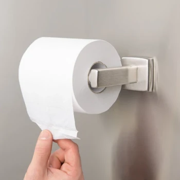 Bobrick B-6857 Surface-Mounted Toilet Tissue Dispenser with Satin Finish