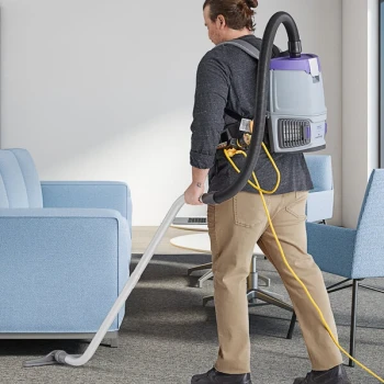 ProTeam 107726 GoFit® 3 Qt. Backpack Vacuum with Restaurant Kit and Straight Cuff Hose