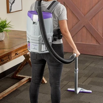 ProTeam GoFit® 3 107778 8.0 Ah 3 Qt. Cordless Backpack Vacuum with 107100 Xover Multi-Surface Telescoping Wand Kit