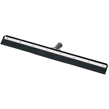 Carlisle Flo-Pac 361202400 24" Black Straight Rubber Squeegee with Metal Frame