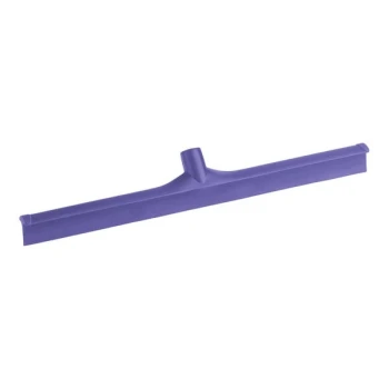 Carlisle Sparta 3656868 24" Purple Rubber Floor Squeegee with Plastic Frame