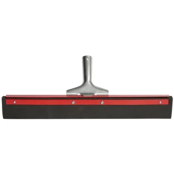 Carlisle Flo-Pac 4008100 18" Double Neoprene Foam Heavy-Duty Floor Squeegee with Metal Frame