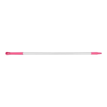 Carlisle Sparta 40216EC26 48" Pink Threaded Aluminum Broom / Squeegee Handle