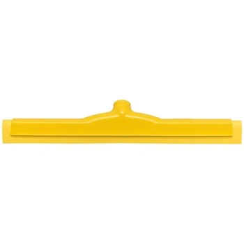 Carlisle Sparta 4156704 18" Yellow Double Foam Floor Squeegee with Plastic Frame