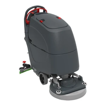 NaceCare Solutions TBL 1620/50T 916865 20" Cordless Walk-Behind Single-Disc Floor Scrubber with Traction Drive, Rechargeable LifePO4 Battery, and Onboard Charger - 16 Gallon, 150 RPM