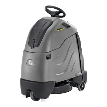 Karcher Chariot™ 2 iGloss 1.008-101.0 20" Cordless Stand-On Floor Burnisher with (3) 234 Ah AGM Batteries, On-Board Charger, and Active Dust Control - 2,000 RPM