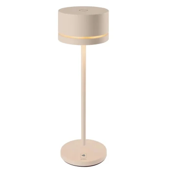 Leonardo, Table Lamp, 23.5 cm Height, Sand