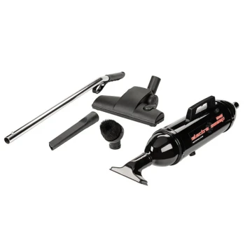 MetroVac ES-105 ElectraSweep Electric Broom / Handheld Canister Vacuum Cleaner with Attachment Kit - 480W