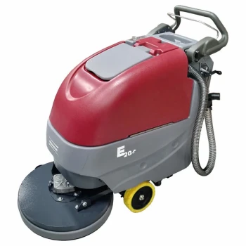 Minuteman E20 20" Cordless Walk Behind Traction Drive Disc Floor Scrubber - 12 Gallon