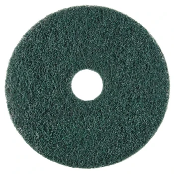 Scrubble by ACS 73-19 19" Emerald Hy-Pro Stripping Floor Pad - Type 73 - 5/Case