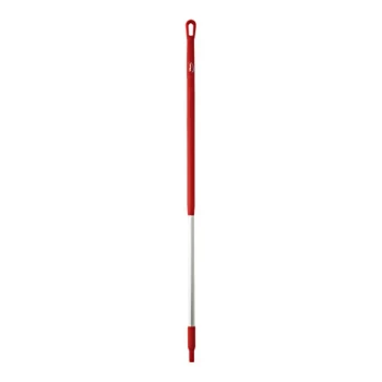 Vikan 29354 51 5/8" Red Aluminum Broom / Squeegee Handle