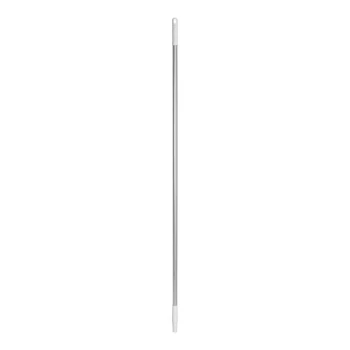 Vikan ColorCore 294115 57 1/8" White Aluminum Broom / Squeegee Handle