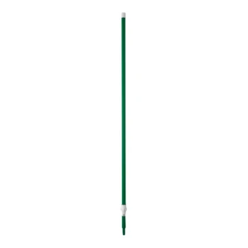 Vikan 29752 62"-109 7/16" Green Threaded Aluminum Telescopic Broom / Squeegee Handle