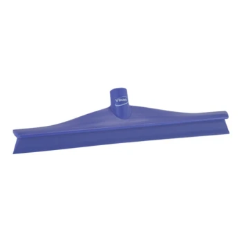 Vikan 71408 15 3/4" Purple Ultra-Hygienic Rubber Floor Squeegee