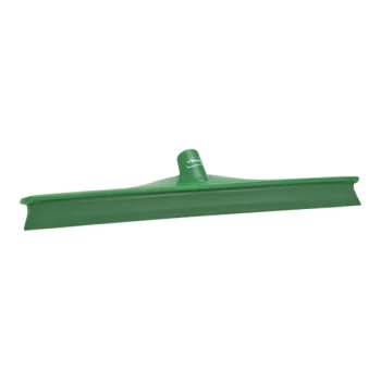 Vikan 71502 19 11/16" Green Ultra-Hygienic Rubber Floor Squeegee