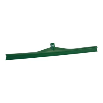 Vikan 71702 27 5/8" Green Ultra-Hygienic Rubber Floor Squeegee