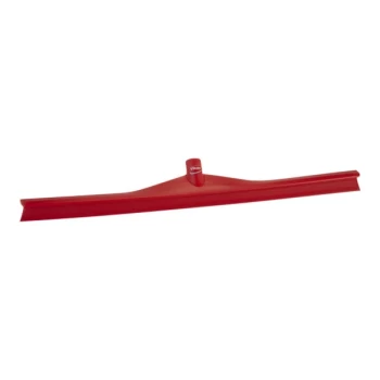 Vikan 71704 27 5/8" Red Ultra-Hygienic Rubber Floor Squeegee