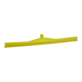 Vikan 71706 27 5/8" Yellow Ultra-Hygienic Rubber Floor Squeegee