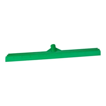Vikan ColorCore 726012 23 5/8" Green Rubber Floor Squeegee