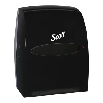 Scott® Essential 48860 Black Wall-Mount Automatic Hard Roll Paper Towel Dispenser