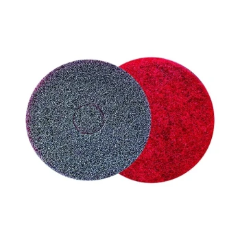 SC Johnson Professional® EZ Care 311174 13" Heavy-Duty Scrub Floor Pad - 5/Case