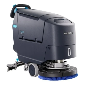 Nilfisk SC550 D 20 20" Cordless Walk-Behind Single-Disc EcoFlex Floor Scrubber with Lithium-Ion Battery and Charger - 13.2 Gallon, 24V