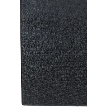Cactus Mat 1025R-C6P Tredlite 6' Wide Black Pebbled Vinyl Anti-Fatigue Mat - 3/8" Thick