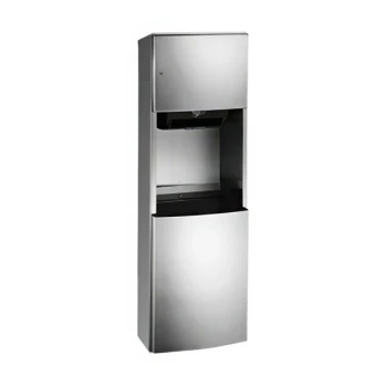 American Specialties, Inc. Roval 10-204692A-9 Surface-Mounted Battery-Operated Automatic Roll Paper Towel Dispenser with 17.8 Gallon Waste Receptacle